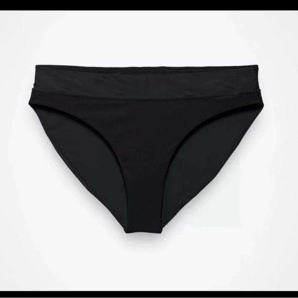 Prana Summer Wave Swim Bottom Quick Dry Lined Swim Resort Beach Black - Picture 3 of 6